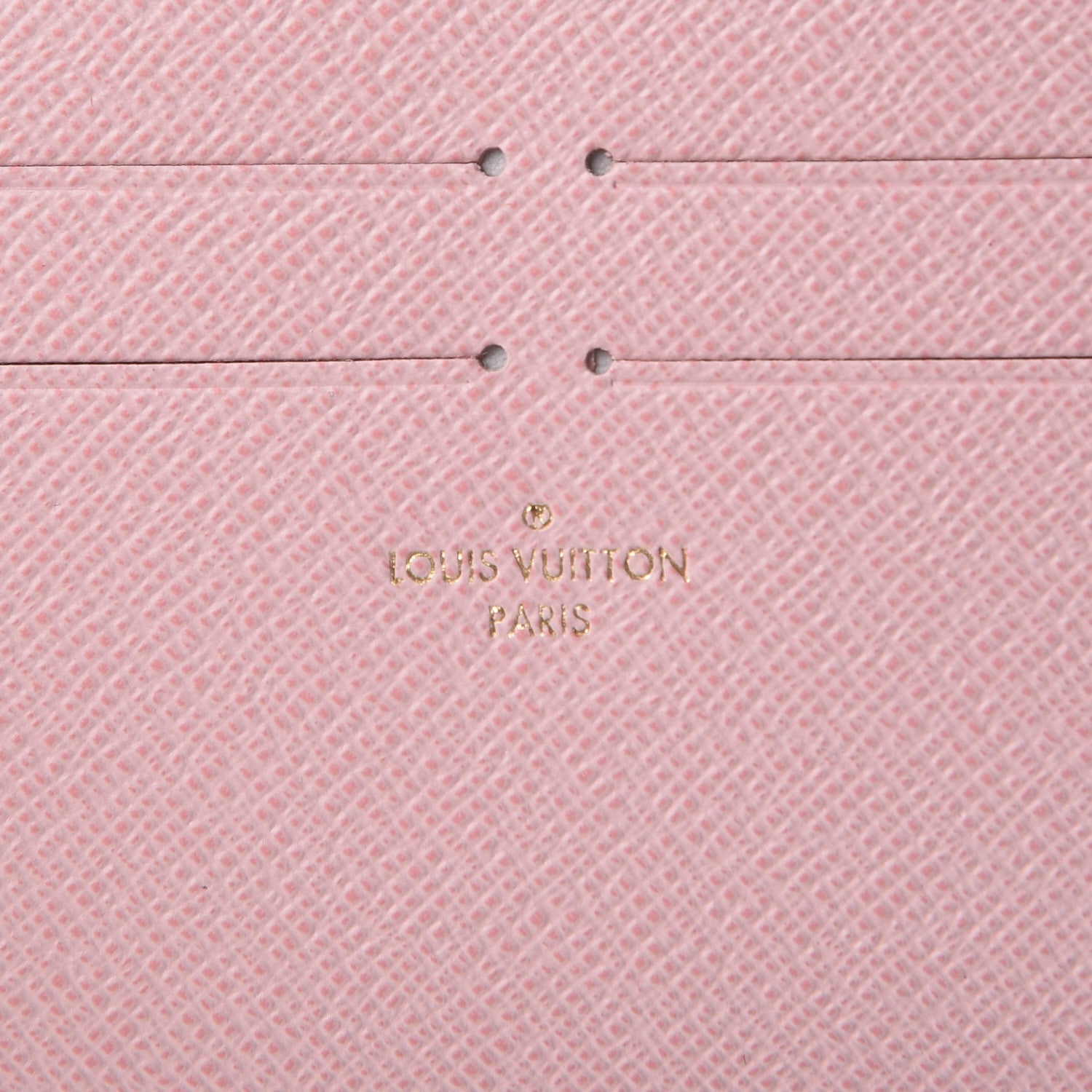 Louis Vuitton Calfskin Felicie Card Holder Insert Rose Ballerine 6 of 6