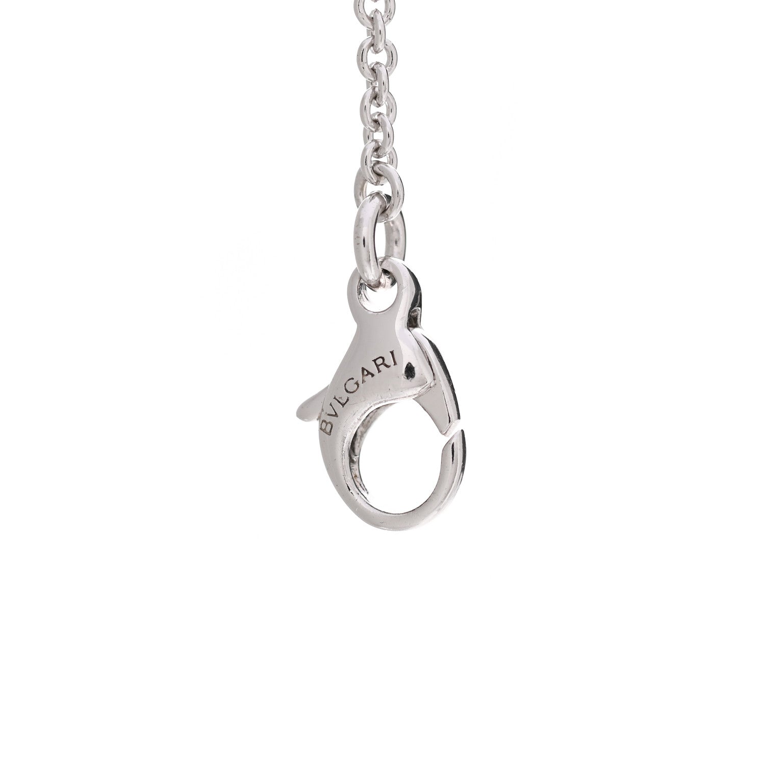 Bulgari Sterling Silver Ceramic Save The Children Pendant Necklace 4 of 9