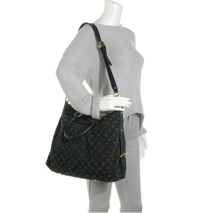 Louis Vuitton Denim Neo Cabby GM Black 3 of 8