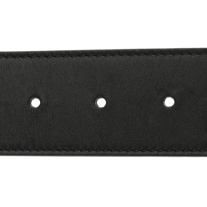 Gucci Moon Calfskin Torchon Double G 25mm Belt 80 32 Black 3 of 5