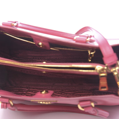 Prada Saffiano Lux Medium Tote Peonia 5 of 11