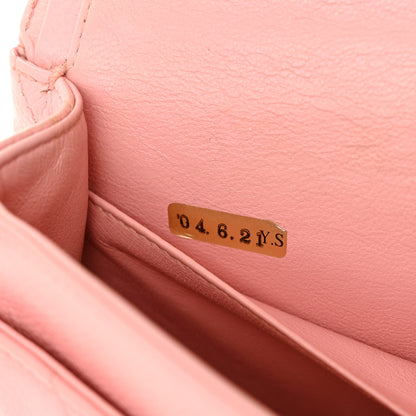 Chanel Caviar Quilted Medium Double Flap Pink 8 of 17