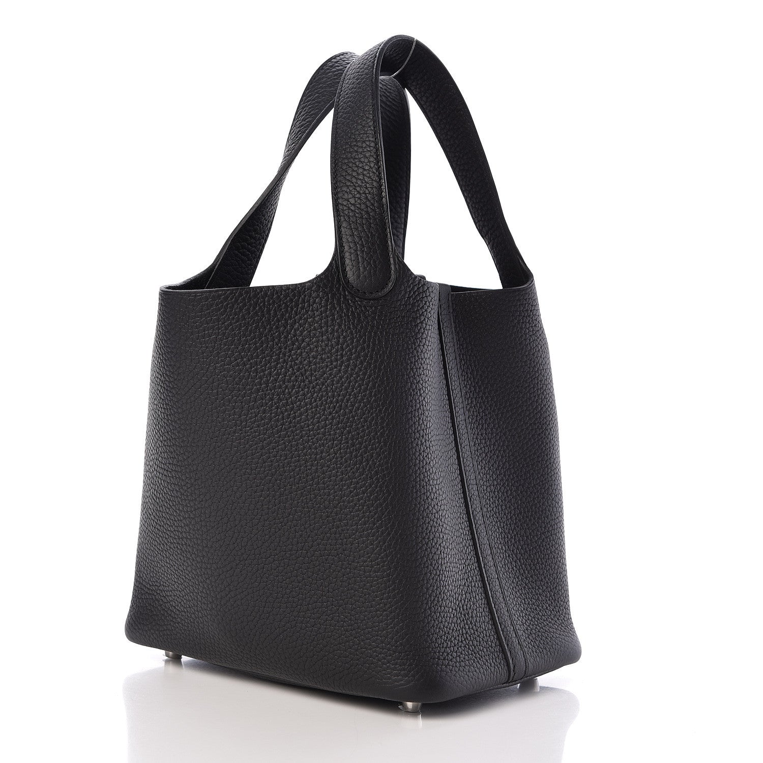Hermes Taurillon Clemence Picotin Lock 18 PM Black 3 of 10