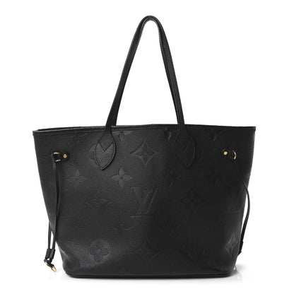 Louis Vuitton Empreinte Monogram Giant Neverfull MM Black 1 of 10
