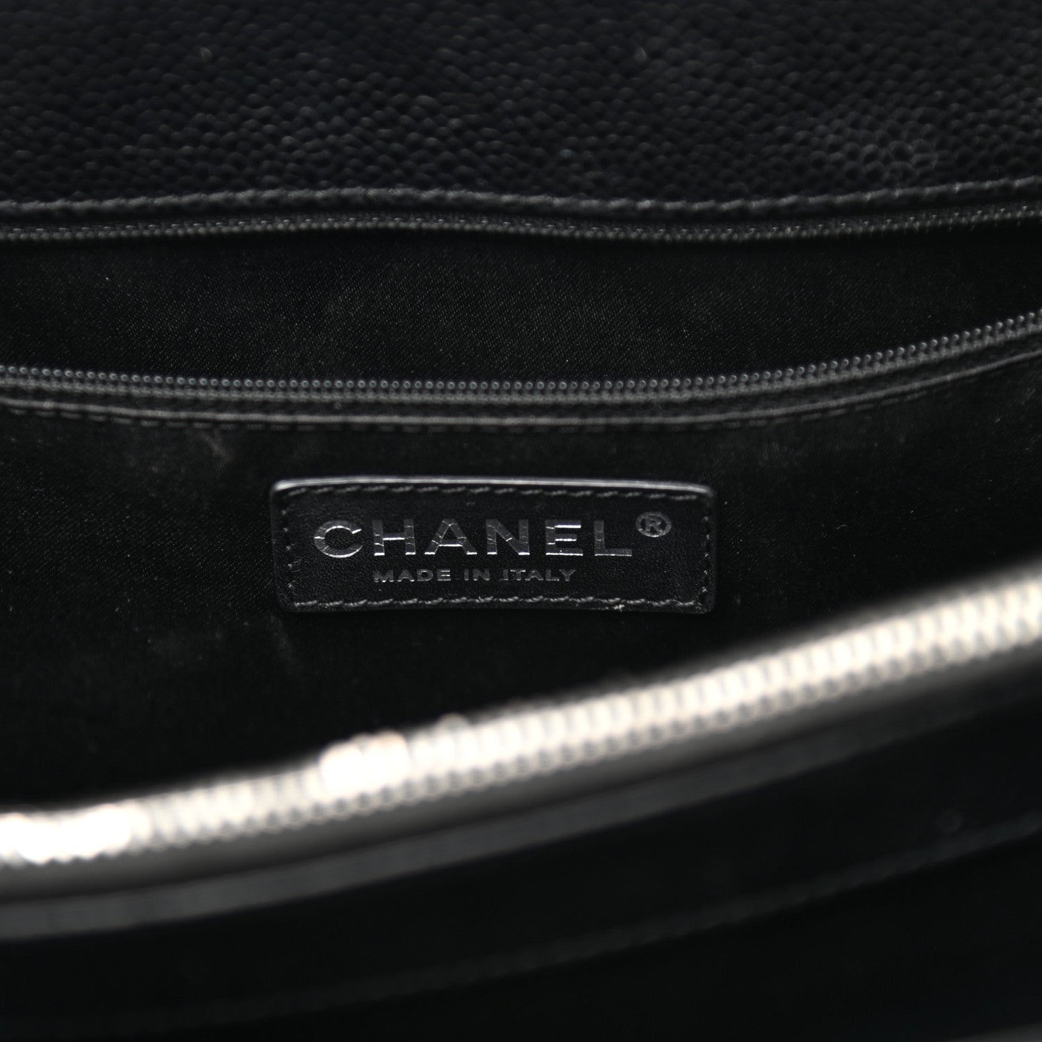 Chanel Caviar Quilted Grand Shopping Tote GST Black 6 of 15