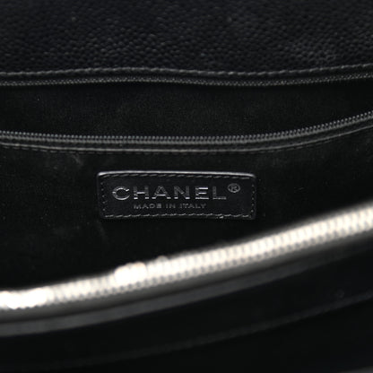 Chanel Caviar Quilted Grand Shopping Tote GST Black 6 of 15