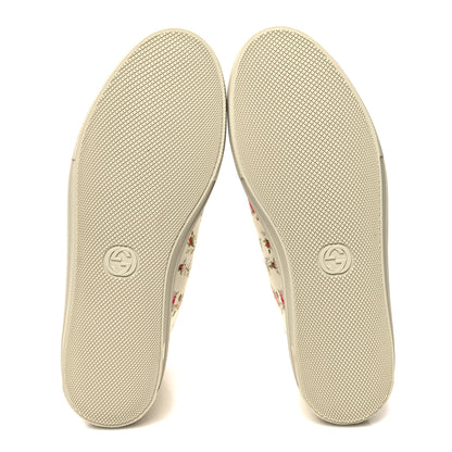 Gucci Canvas Romantic Print Major Blind For Love High Top Sneakers 37.5 Ivory 5 of 7