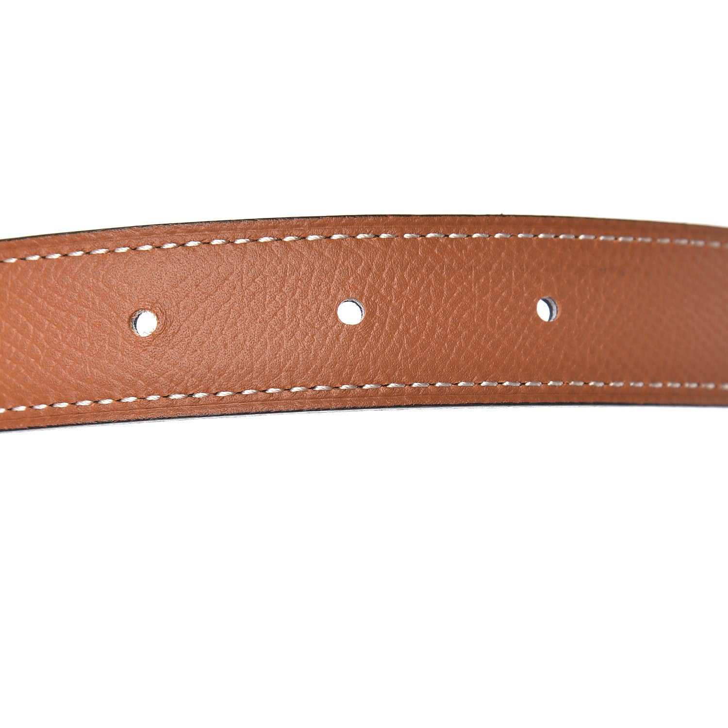 Hermes Swift Epsom 24mm Mini Constance H Belt 80 Black Gold 5 of 7