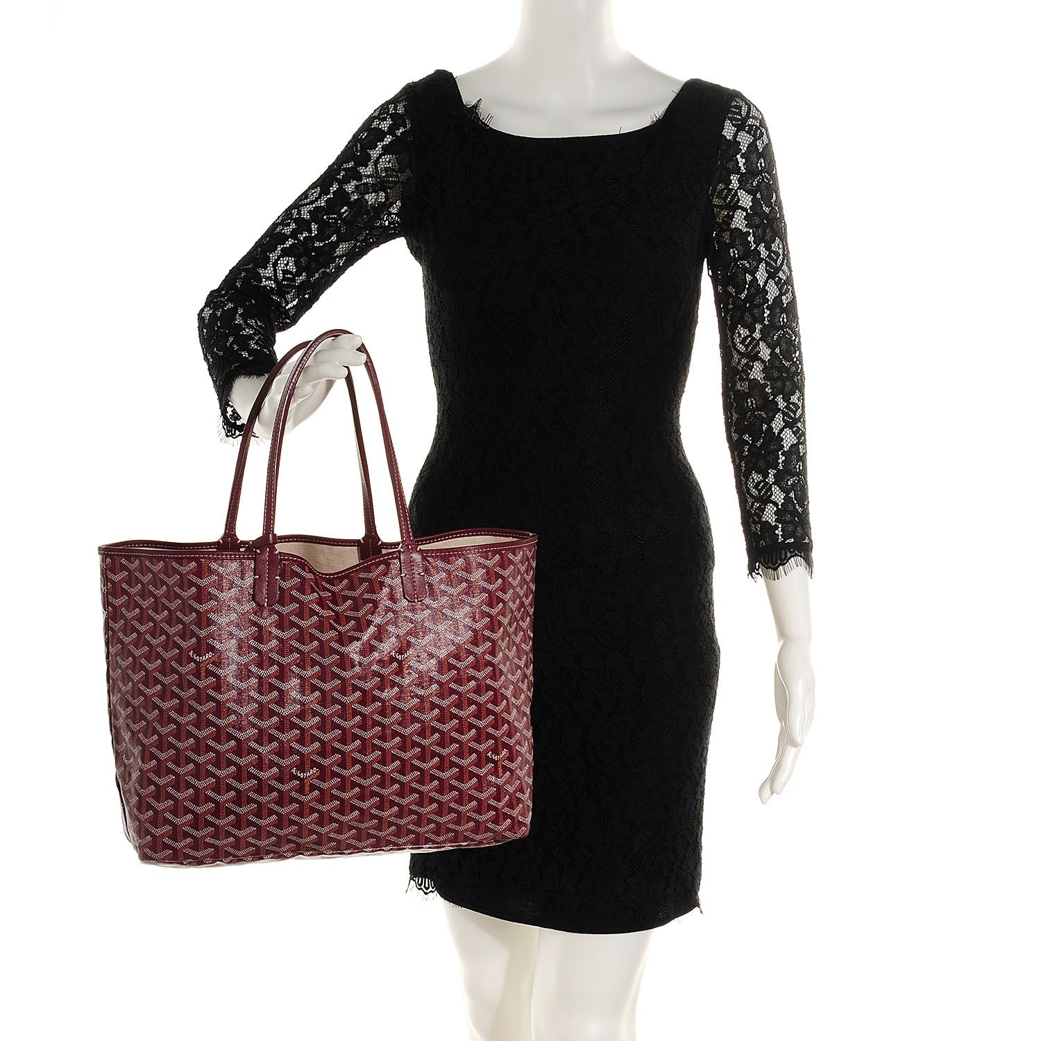 Goyard Goyardine Saint Louis PM Bordeaux 2 of 11