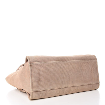 Chanel Canvas Large Deauville Tote Beige 5 of 15