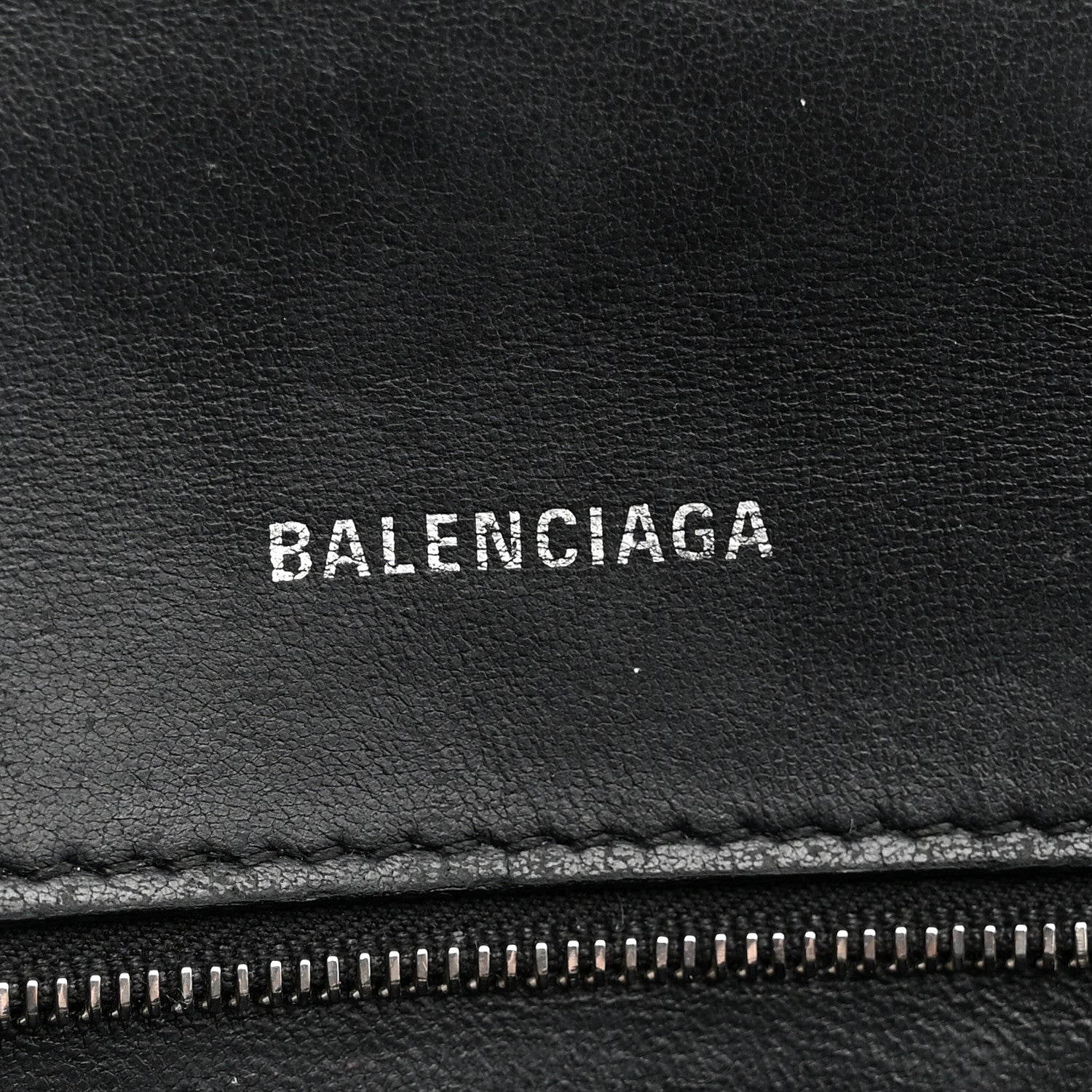 Balenciaga Grained Calfskin Small Hourglass Top Handle Bag Black 6 of 15