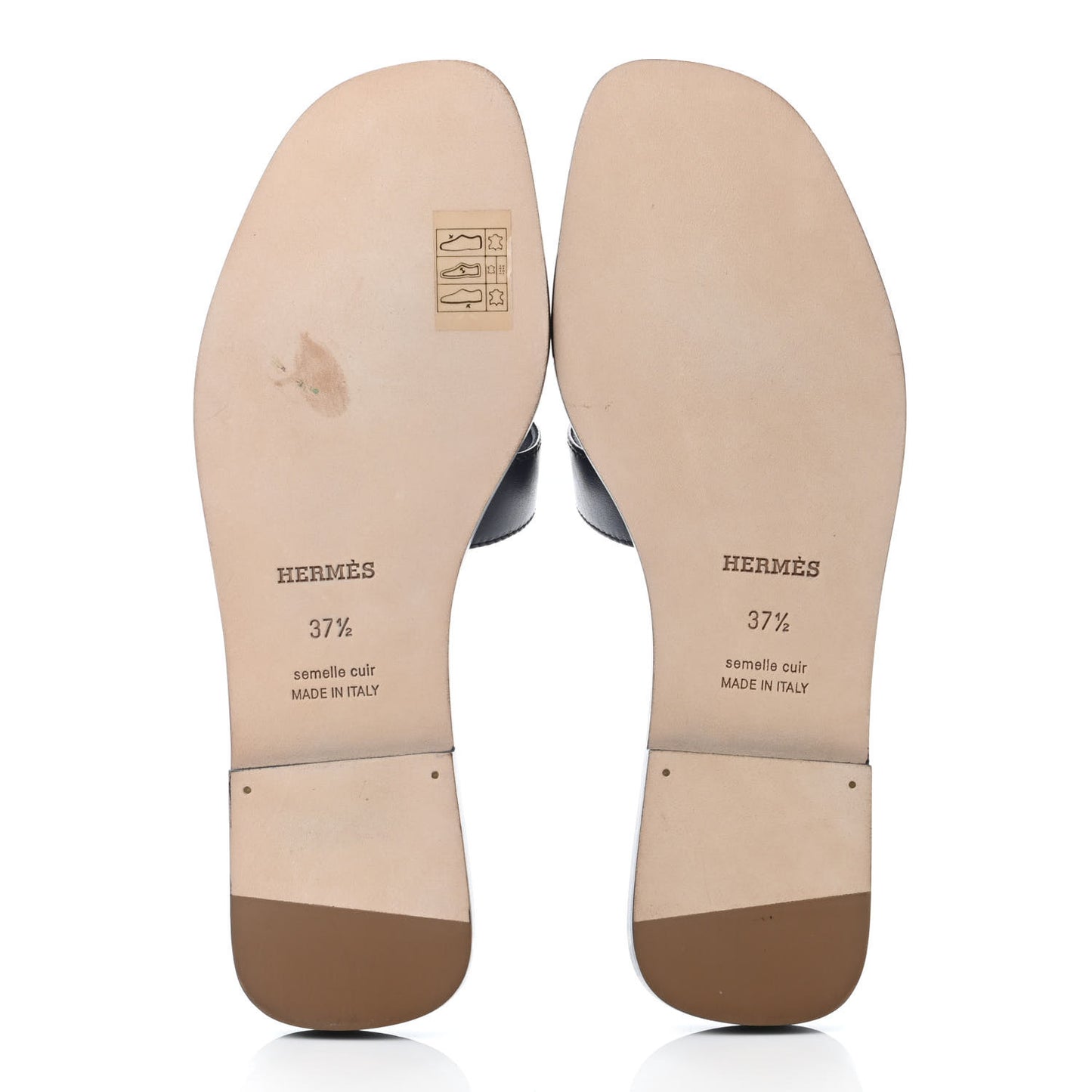 Calfskin Toucans de Paradis Oran Sandals 37.5 Bleu Indigo
