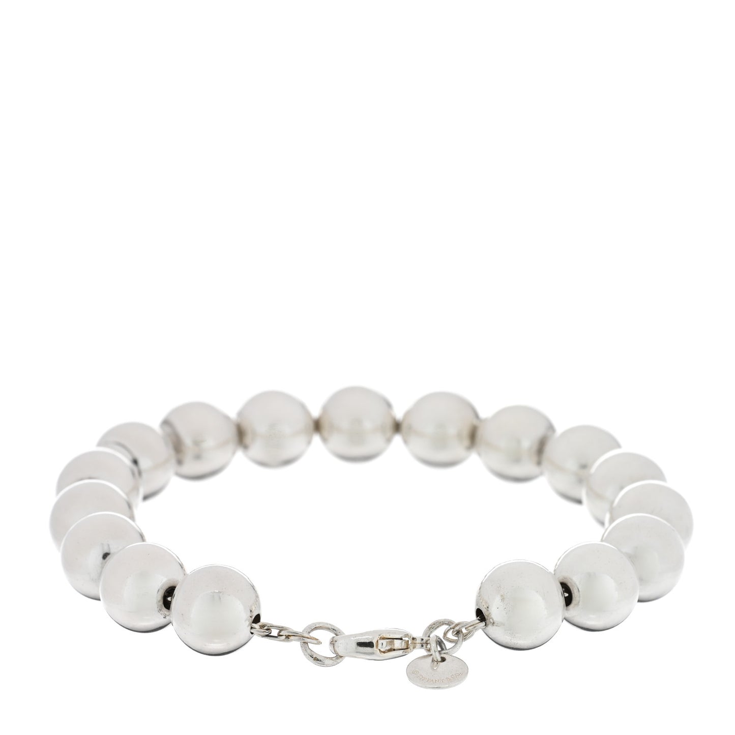 Sterling Silver 10mm Hardwear Ball Bracelet