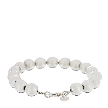 Tiffany Sterling Silver 10mm Hardwear Ball Bracelet 2 of 3
