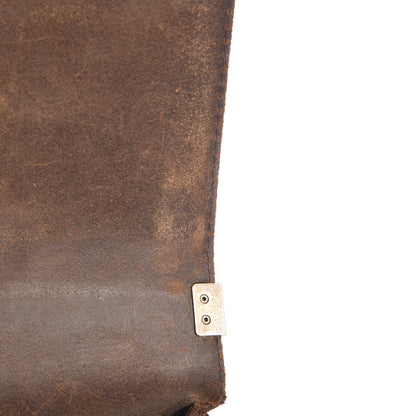 Chanel Nubuck Quilted Large Boy Flap Brown 11 of 11