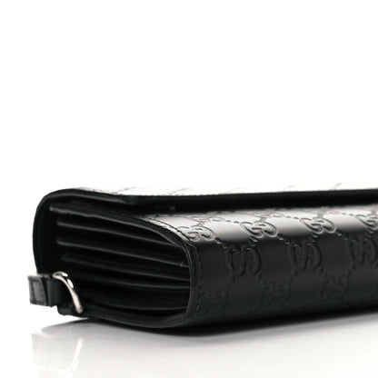Gucci Guccissima Clutch Black 21 of 36