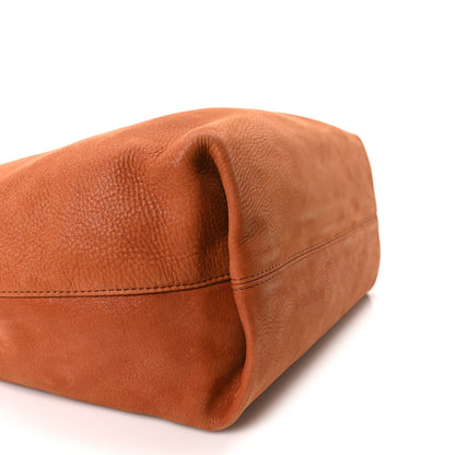 Fendi Metallic Calfskin Forever Hobo Brown 9 of 10