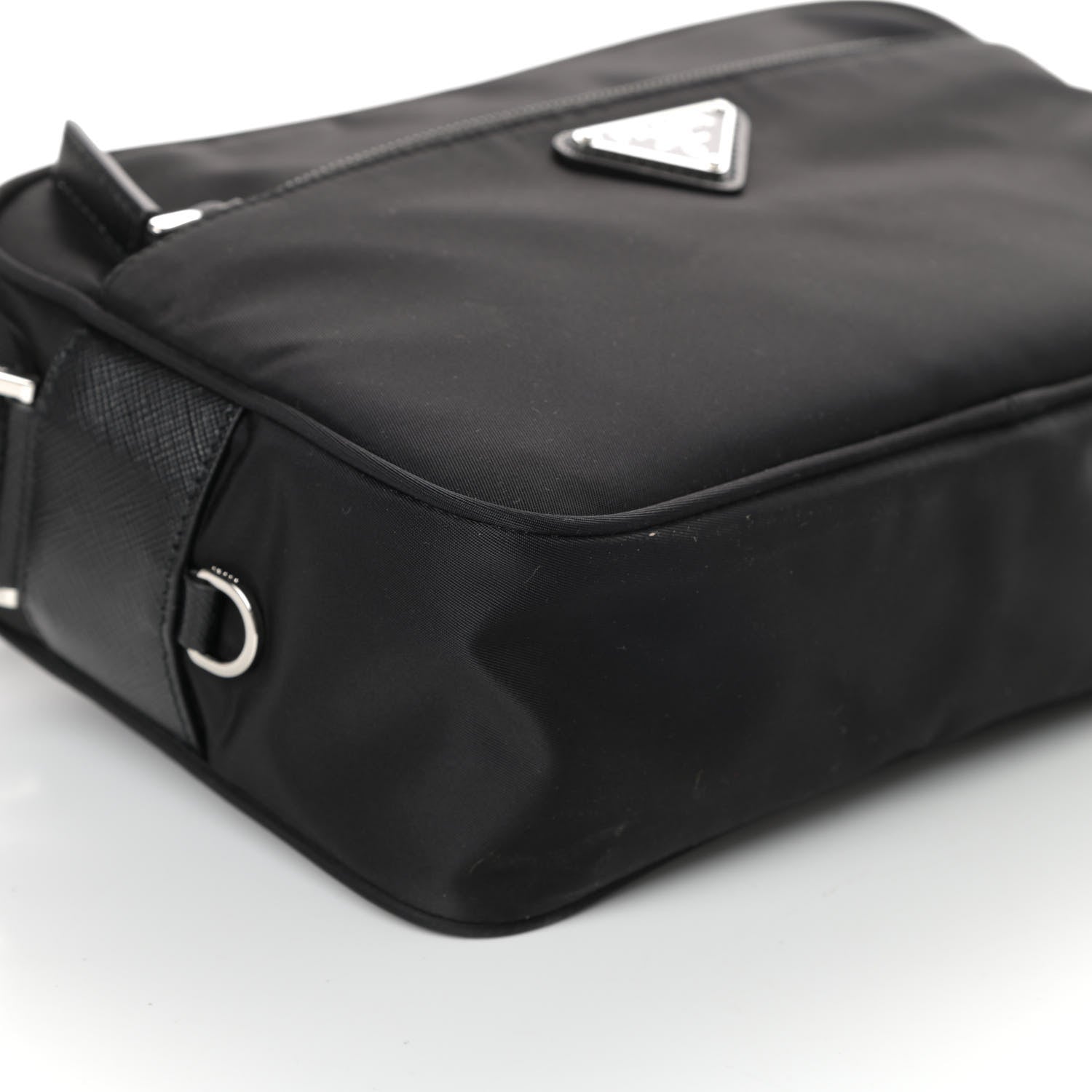 Prada Tessuto Nylon Vela Shoulder Bag Black 8 of 9