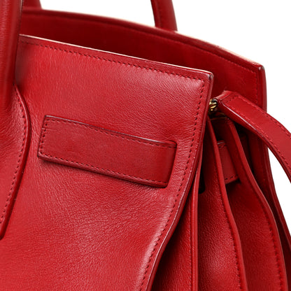 Saint Laurent Calfskin Small Sac De Jour Rouge Orient 15 of 26