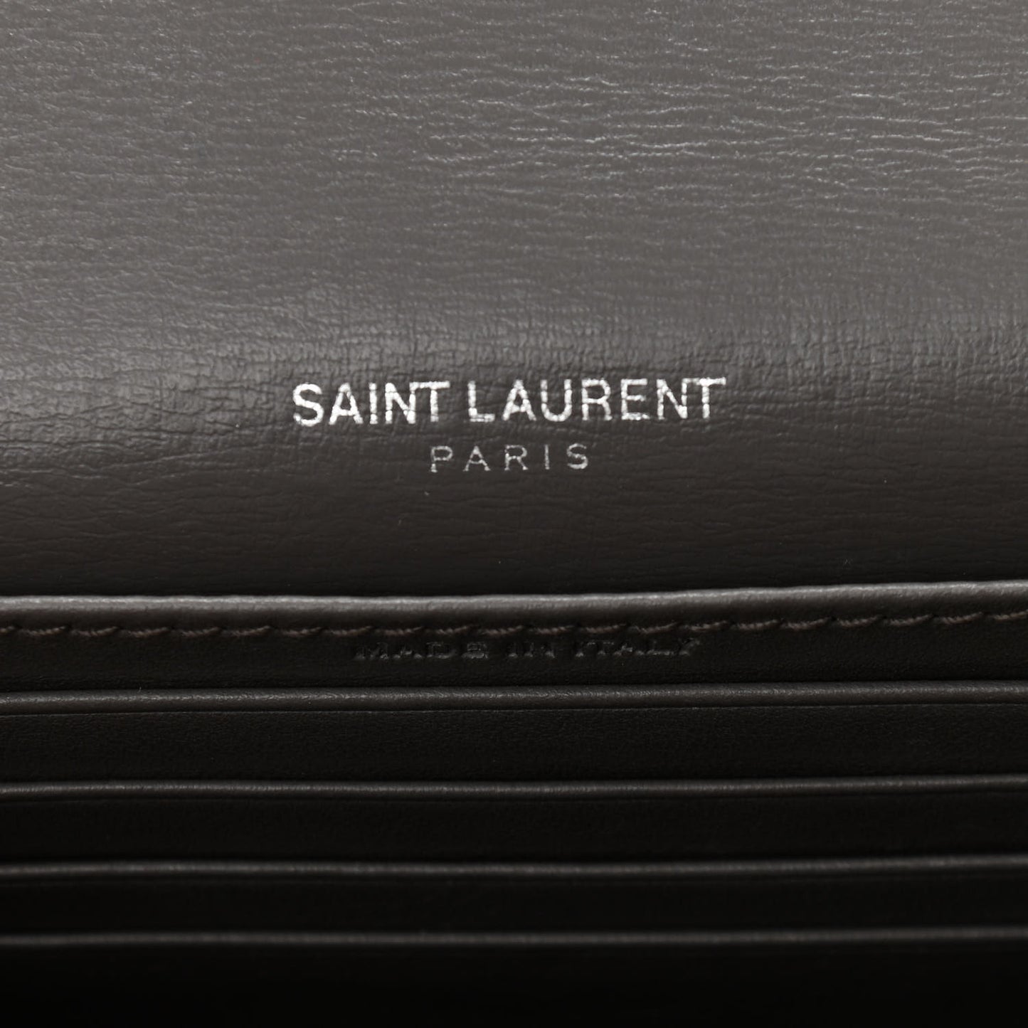 Calfskin Monogram Sunset Chain Wallet Earth