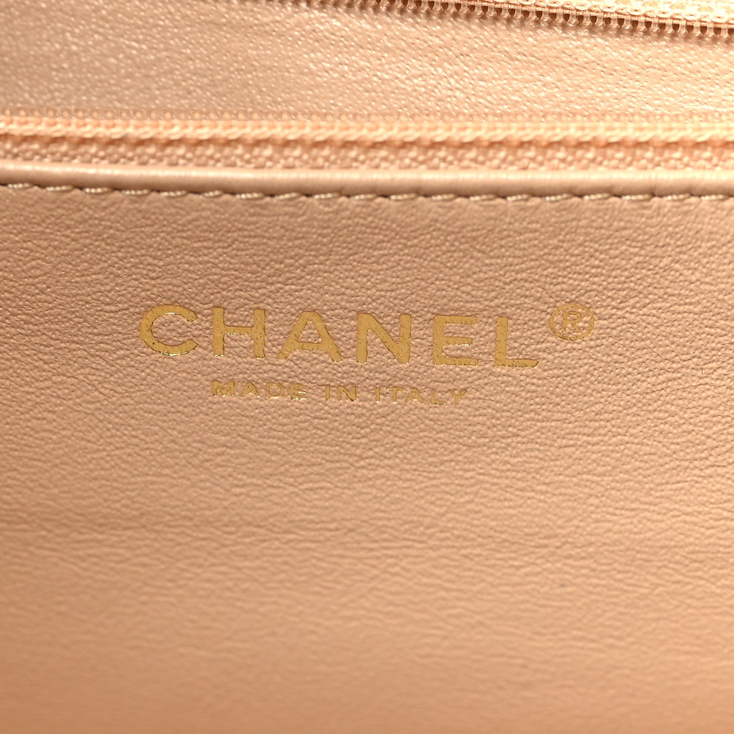 Chanel Metallic Calfskin Luxe Ligne Tote Gold 5 of 8