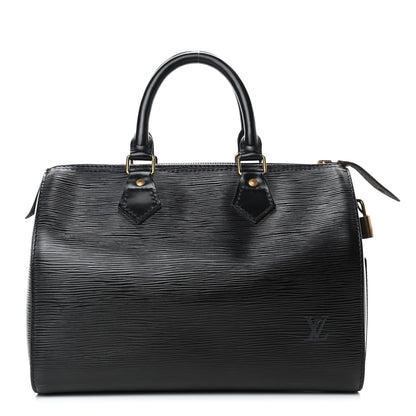 Louis Vuitton Epi Speedy 25 Black 1 of 6