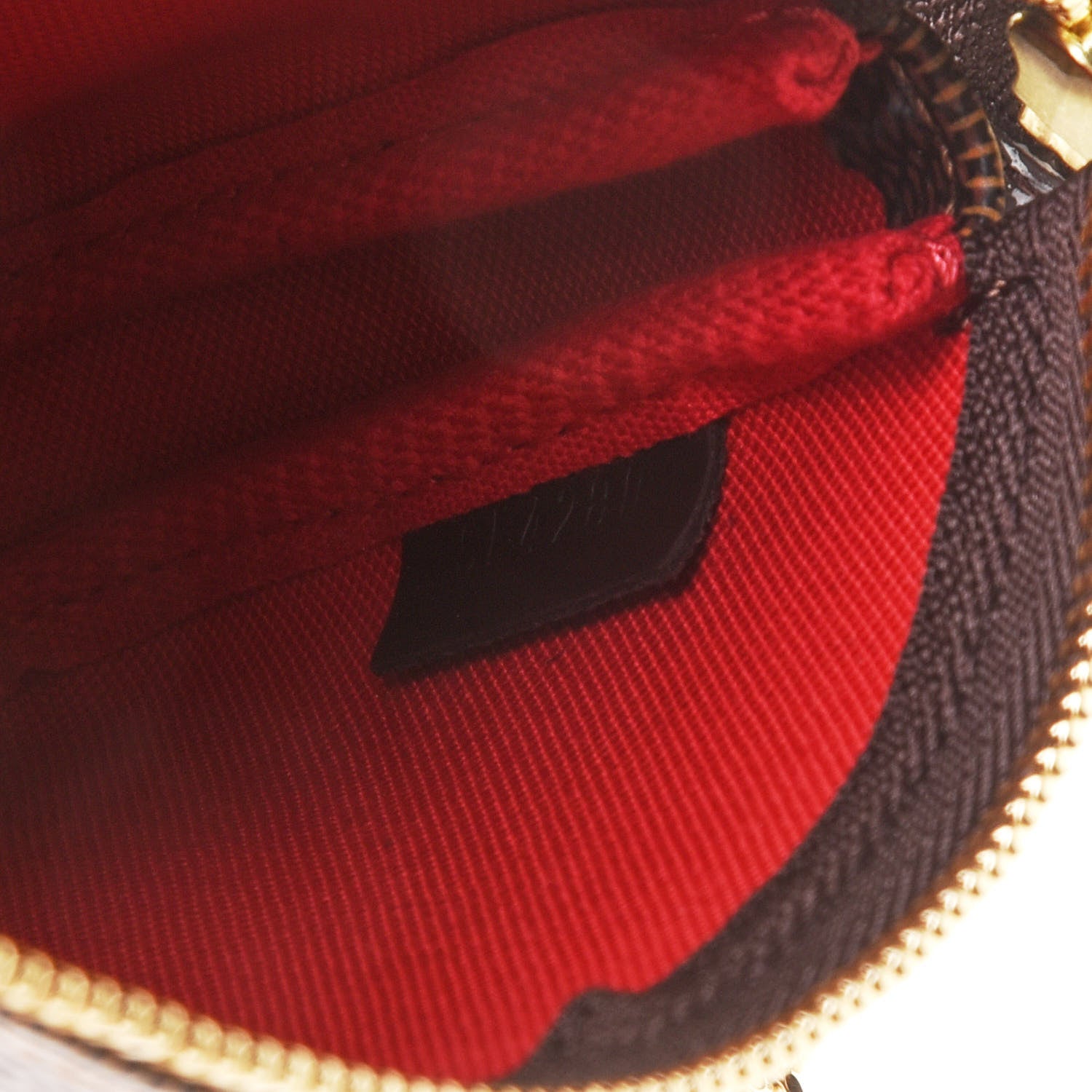 Louis Vuitton Damier Ebene Mini Pochette Accessories 7 of 10