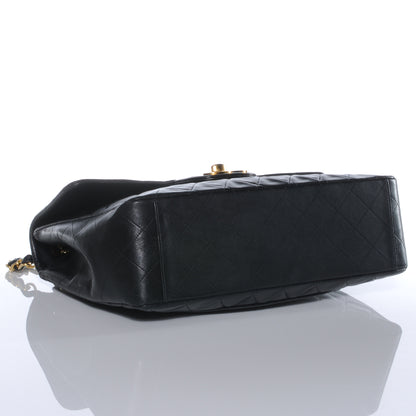 Chanel Lambskin XL Jumbo Flap Black 4 of 9