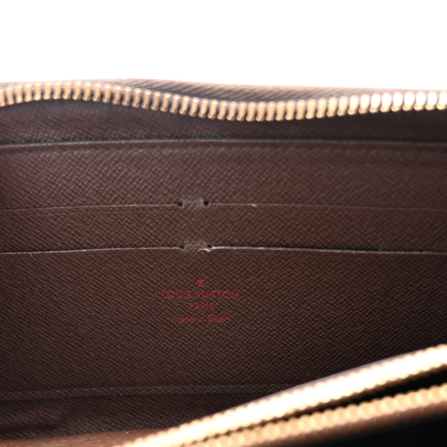 Louis Vuitton Damier Ebene Zippy Wallet 6 of 9