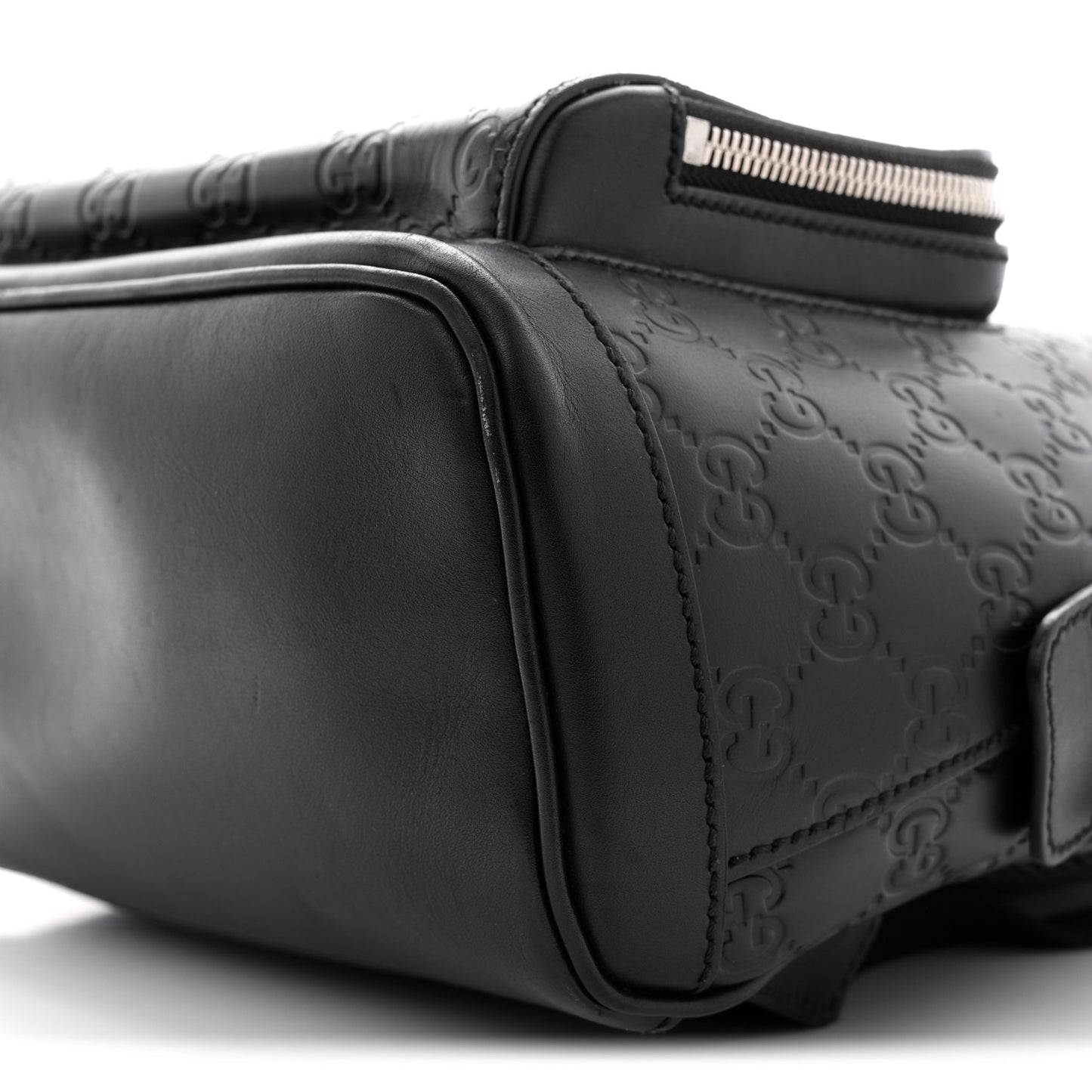 Guccissima Signature Small Day Backpack Black
