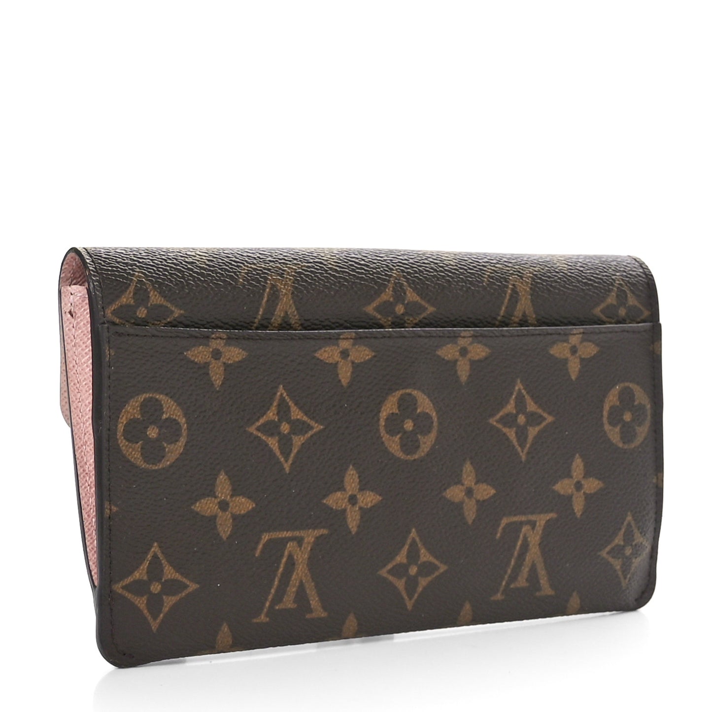Monogram Jeanne Wallet Rose Ballerine