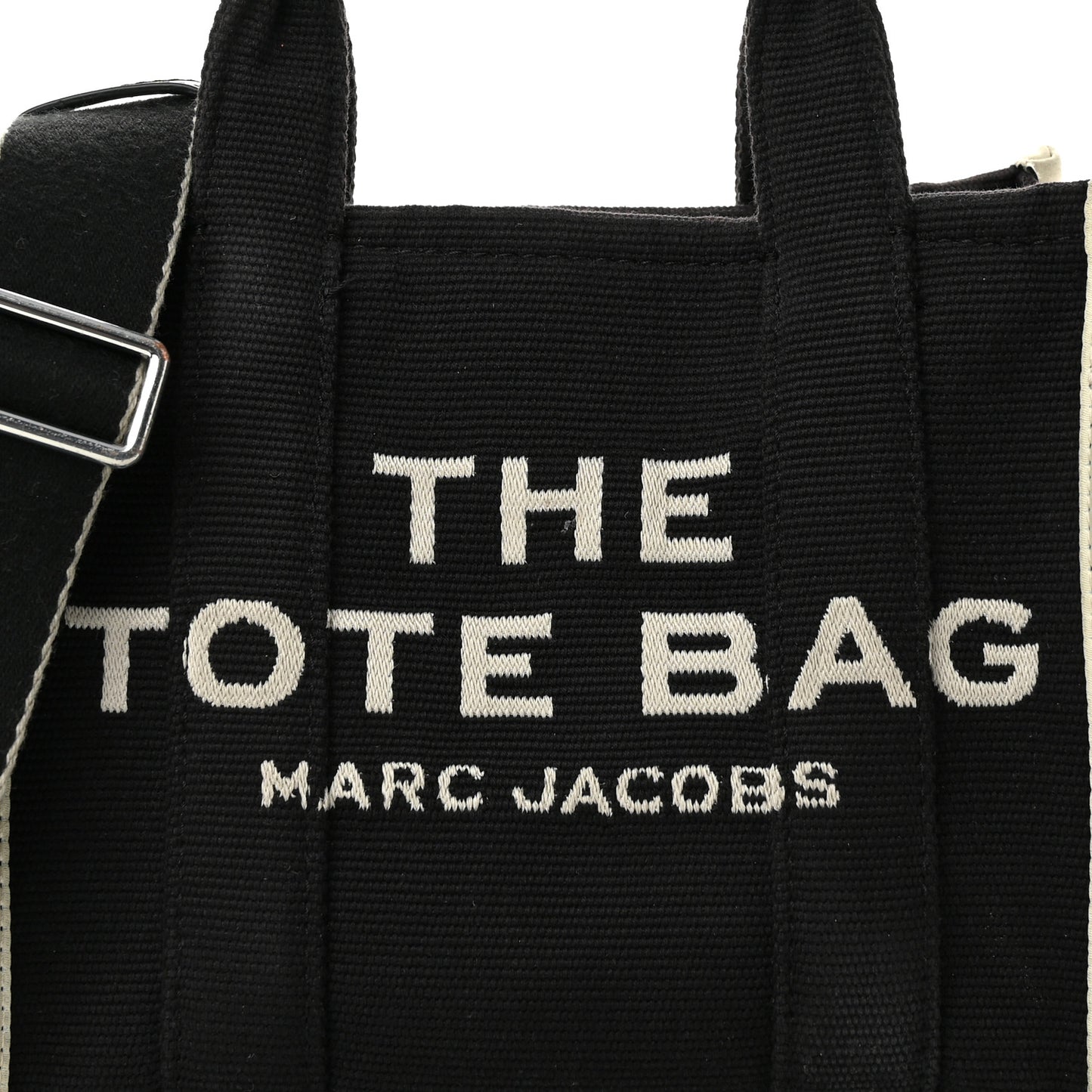 Jacquard Small The Traveler Tote Bag Black