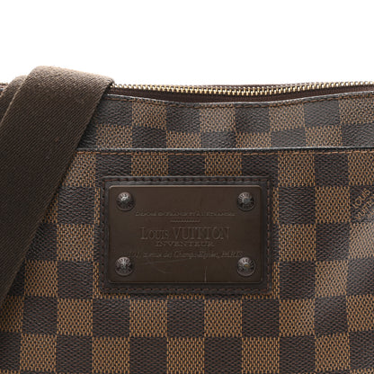 Louis Vuitton Damier Ebene Brooklyn Flat Pochette 8 of 11