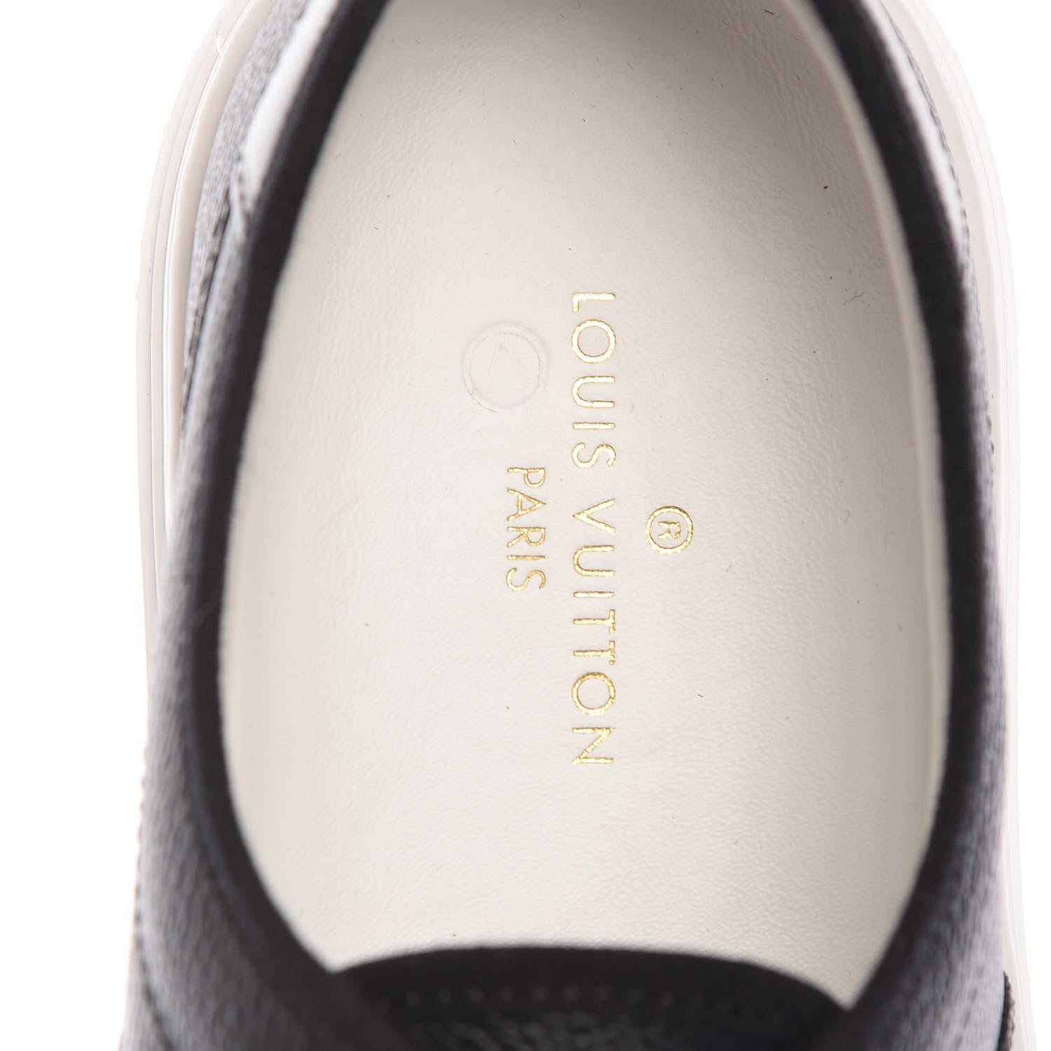Louis Vuitton Monogram Eclipse Trocadero Sneakers 5 Black 7 of 8
