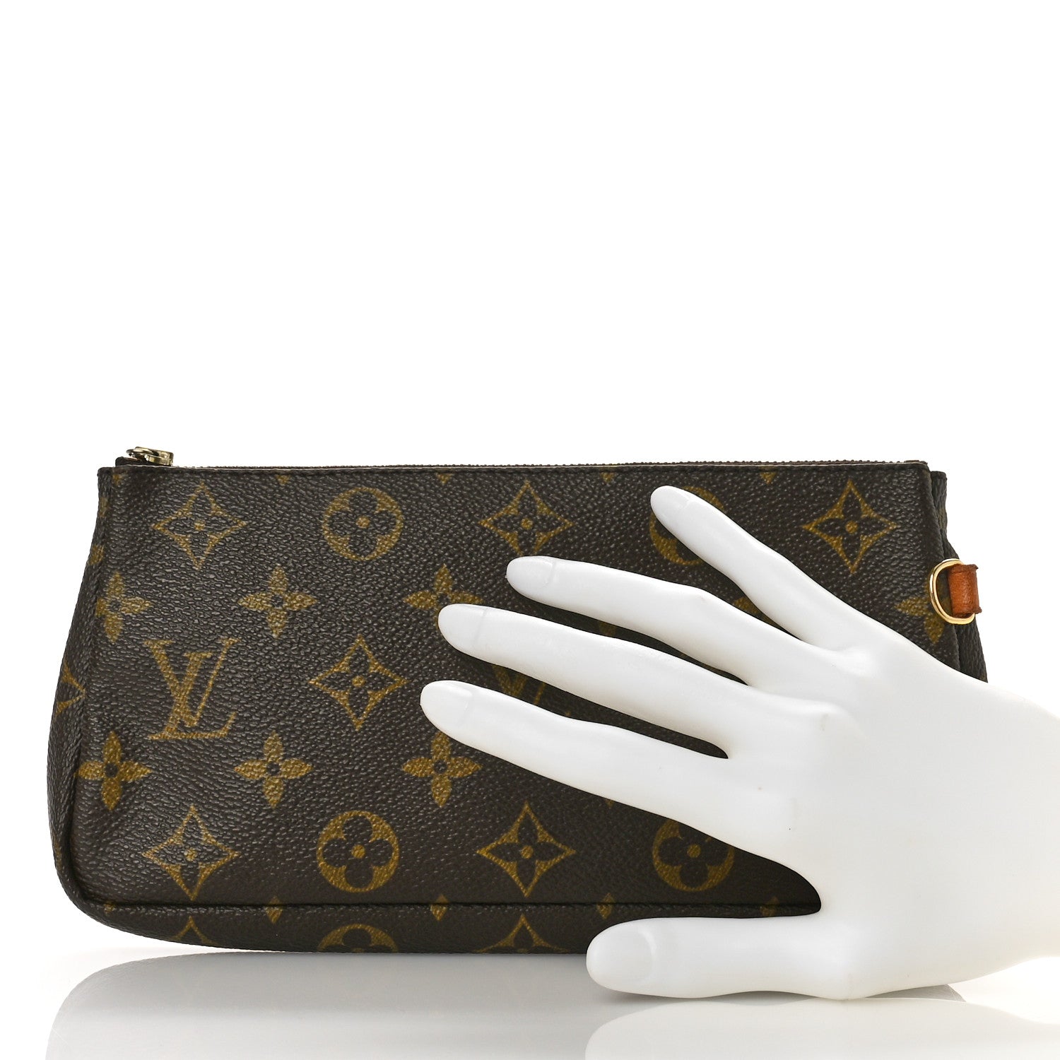 Louis Vuitton Monogram Sac Shopping Tote Pochette Accessories 2 of 9