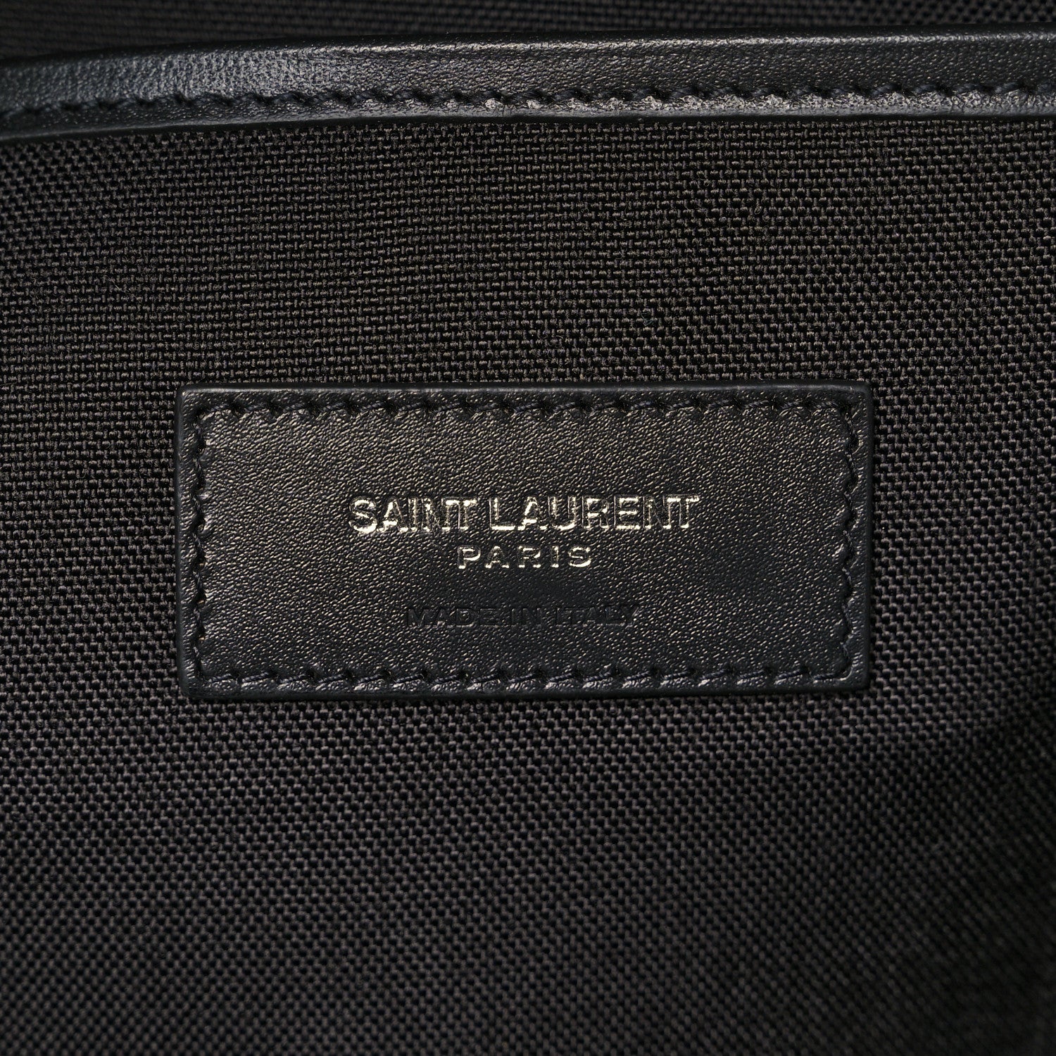 Saint Laurent Canvas Zebra Print City Backpack Pink Black 5 of 11