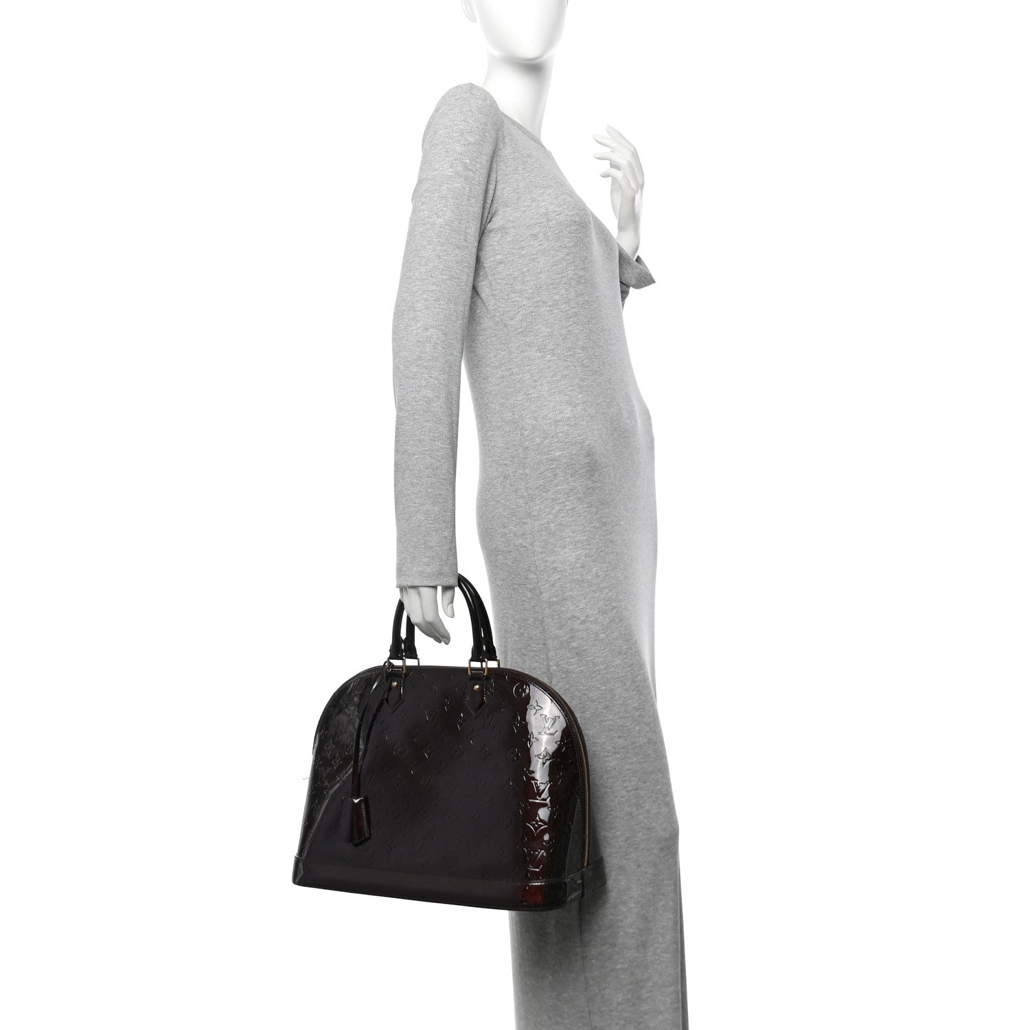 Louis Vuitton Vernis Alma GM Amarante 2 of 17