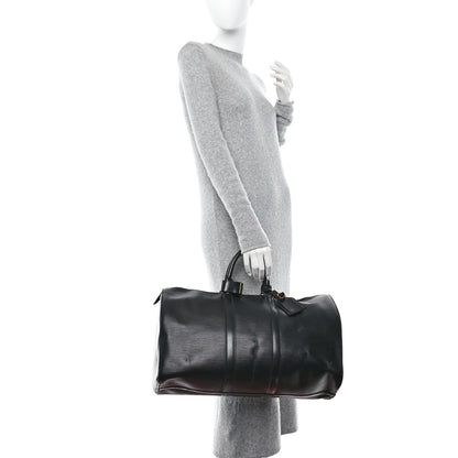 Louis Vuitton Epi Keepall 45 Black 2 of 15