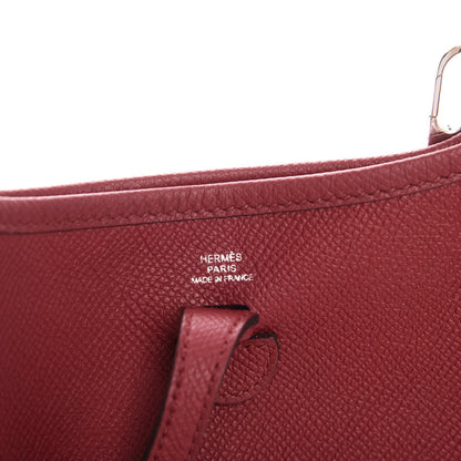 Hermes Epsom Evelyne TPM Rouge Grenat 6 of 8