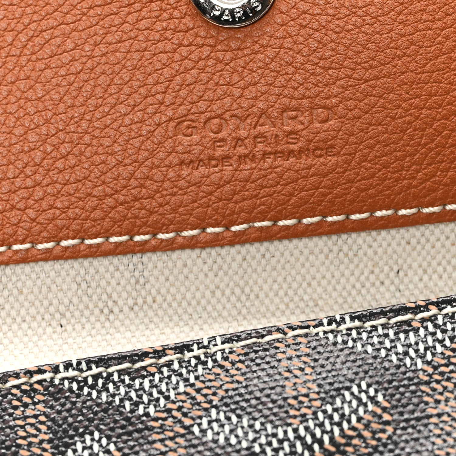 Goyard Goyardine Saint Louis PM Black Gold 6 of 12