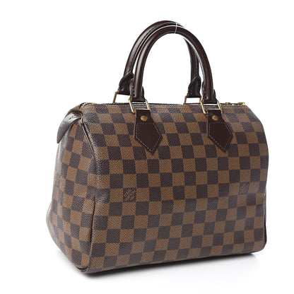 Louis Vuitton Damier Ebene Speedy 25 3 of 12