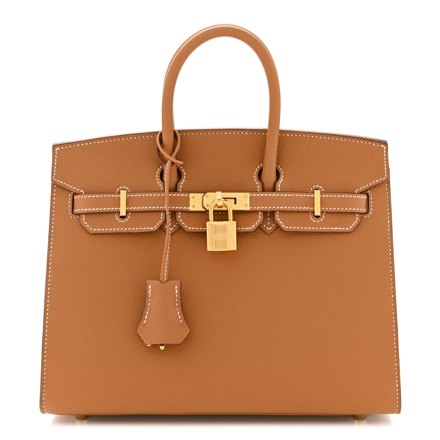 Epsom Birkin Sellier 25 Gold