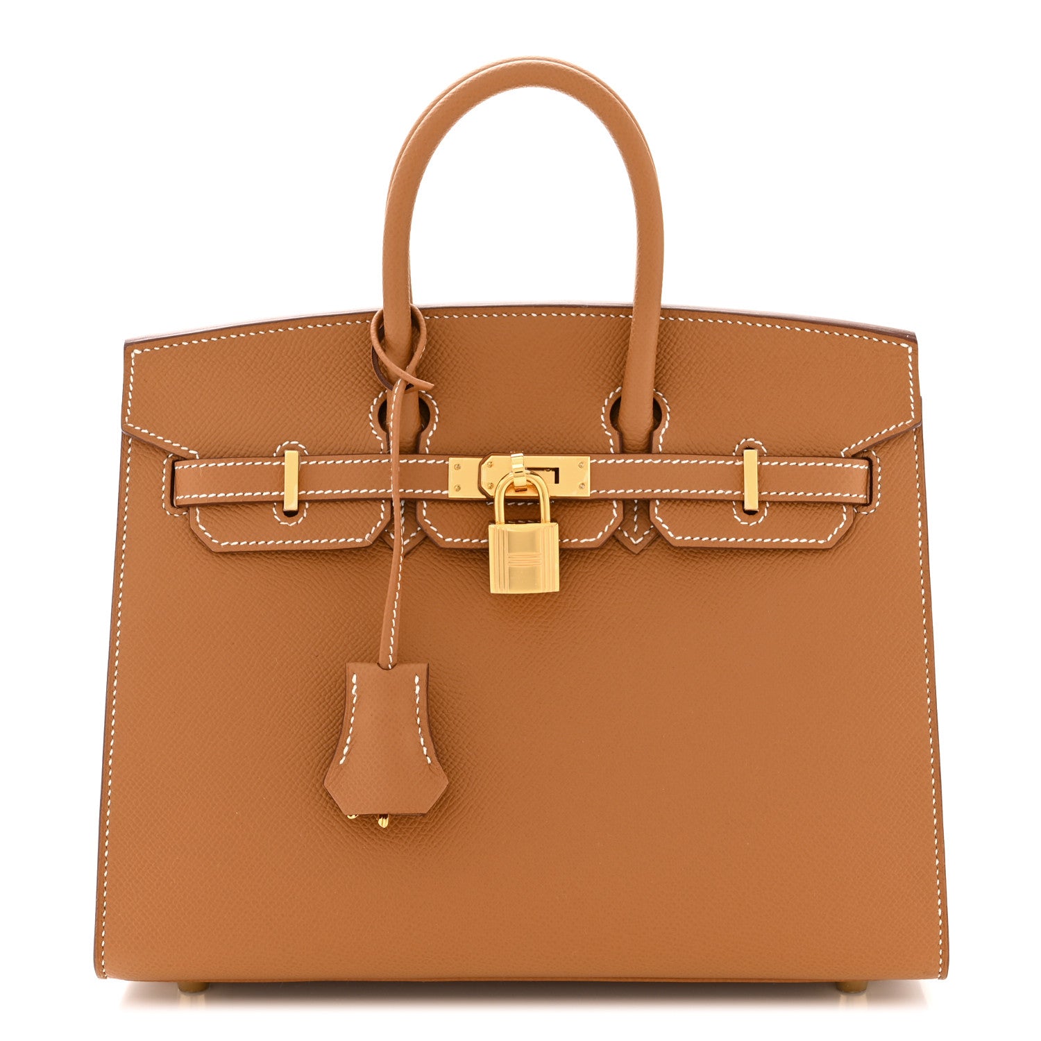 Hermes Epsom Birkin Sellier 25 Gold 1 of 11