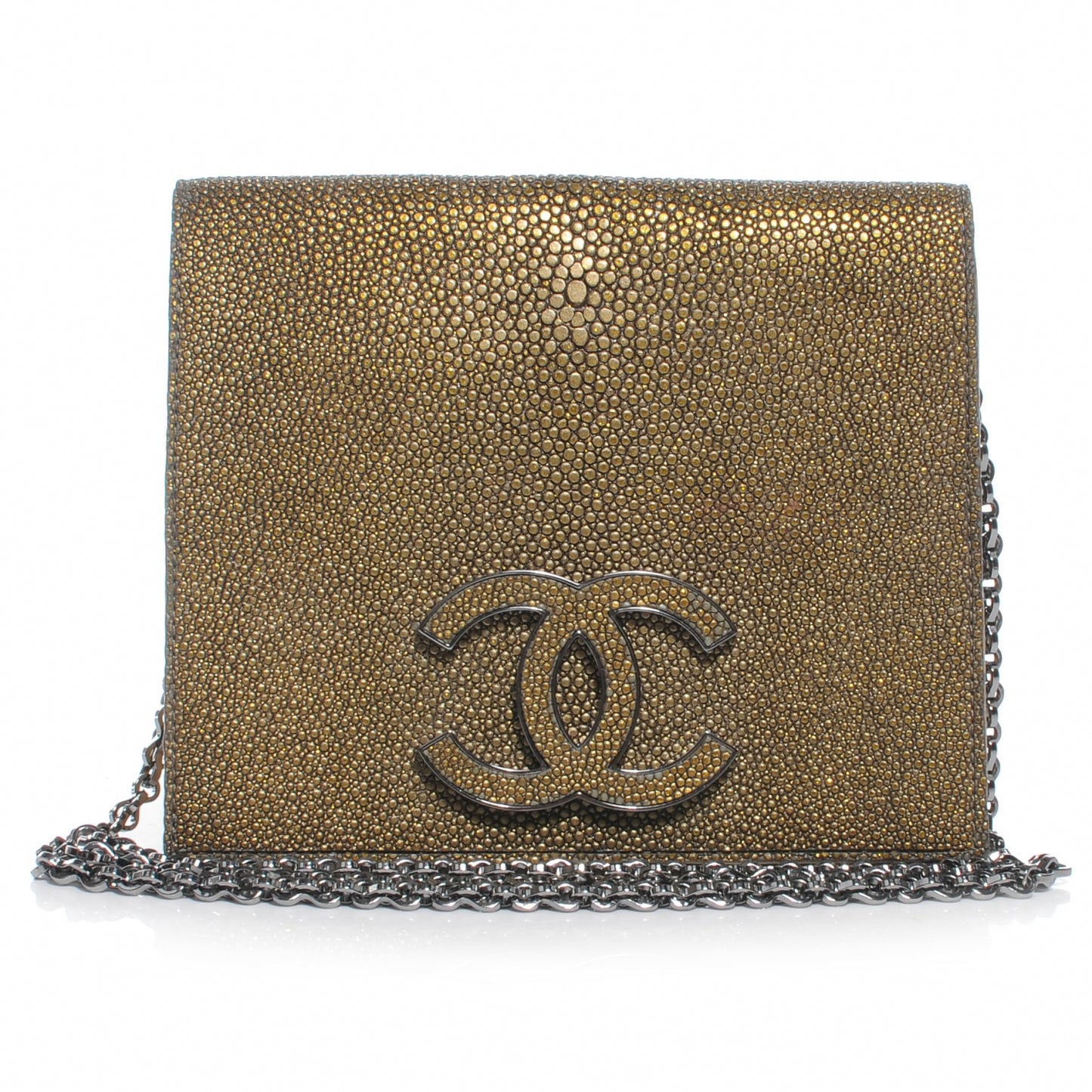 Stingray CC Mini Flap Bag Gold