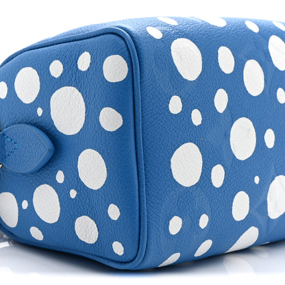 Louis Vuitton LV X YK Empreinte Speedy Bandouliere 20 Blue White 8 of 9