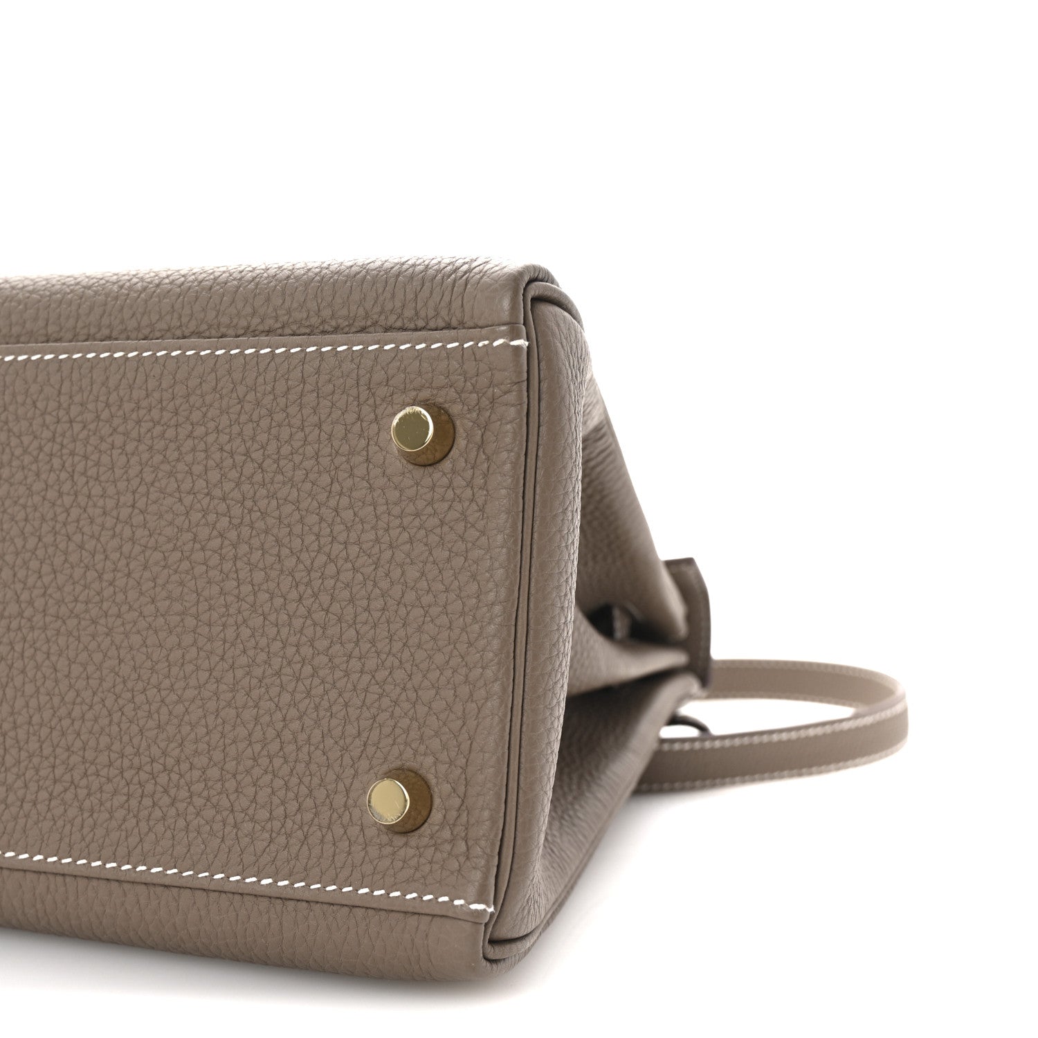 Hermes Togo Kelly Retourne 28 Etoupe 10 of 10