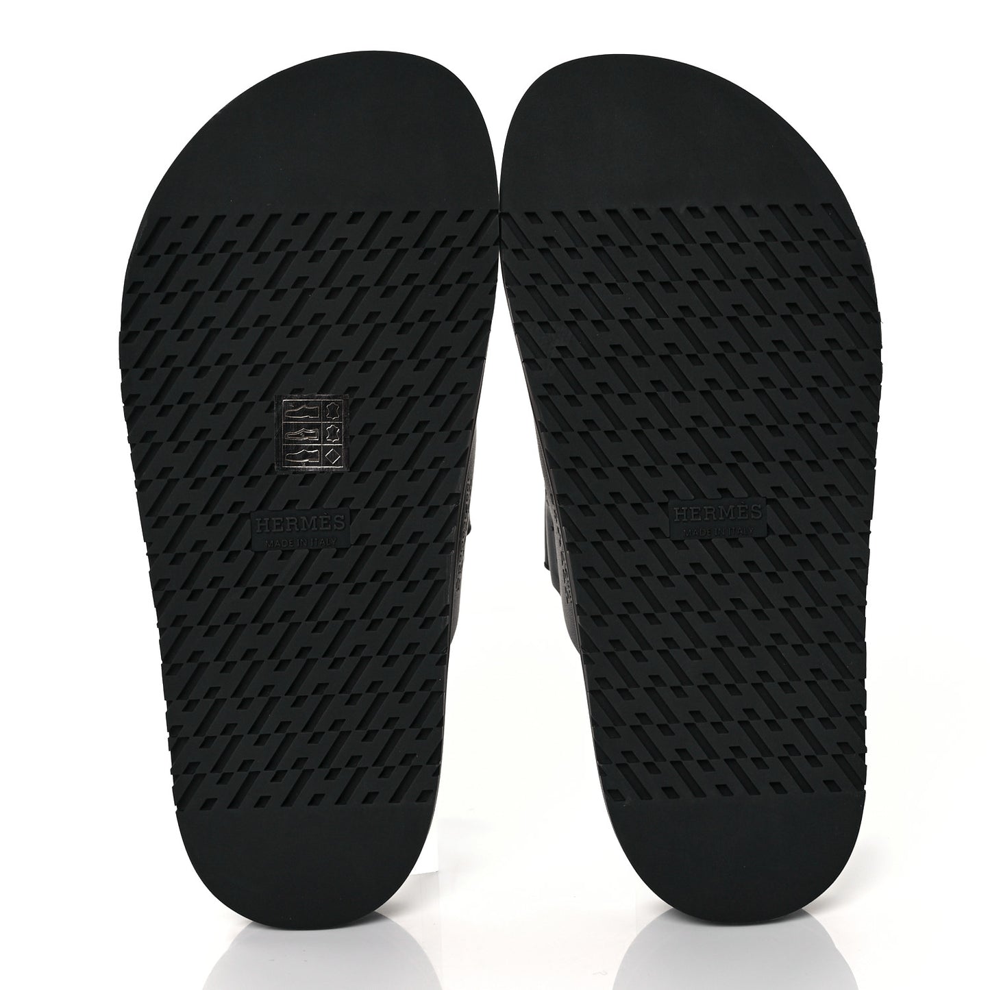 Calfskin Womens Chypre Sandals 37.5 Black