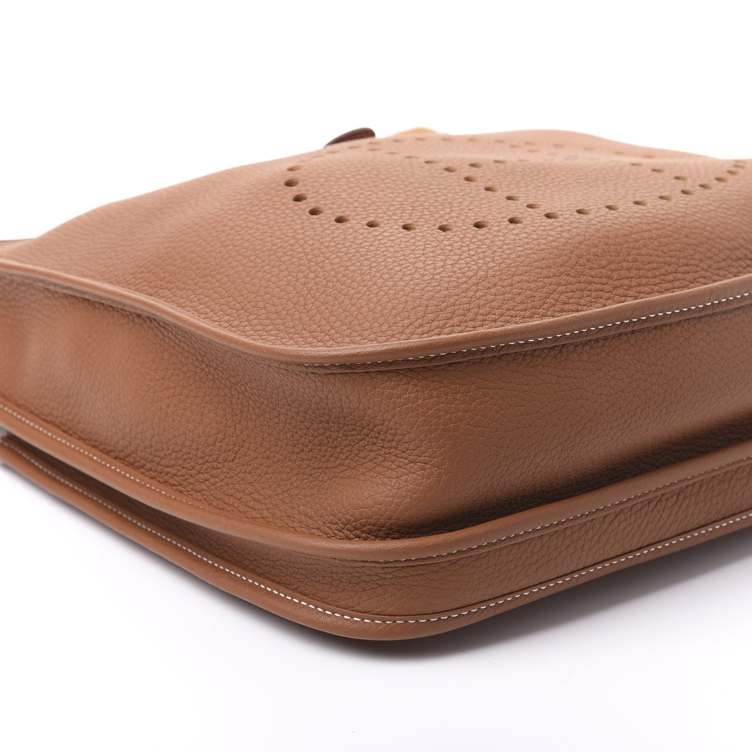 Hermes Taurillon Clemence Evelyne III PM Gold 7 of 9