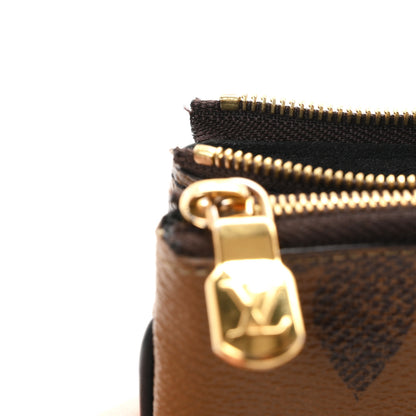 Louis Vuitton Reverse Monogram Giant Double Zip Pochette 11 of 12