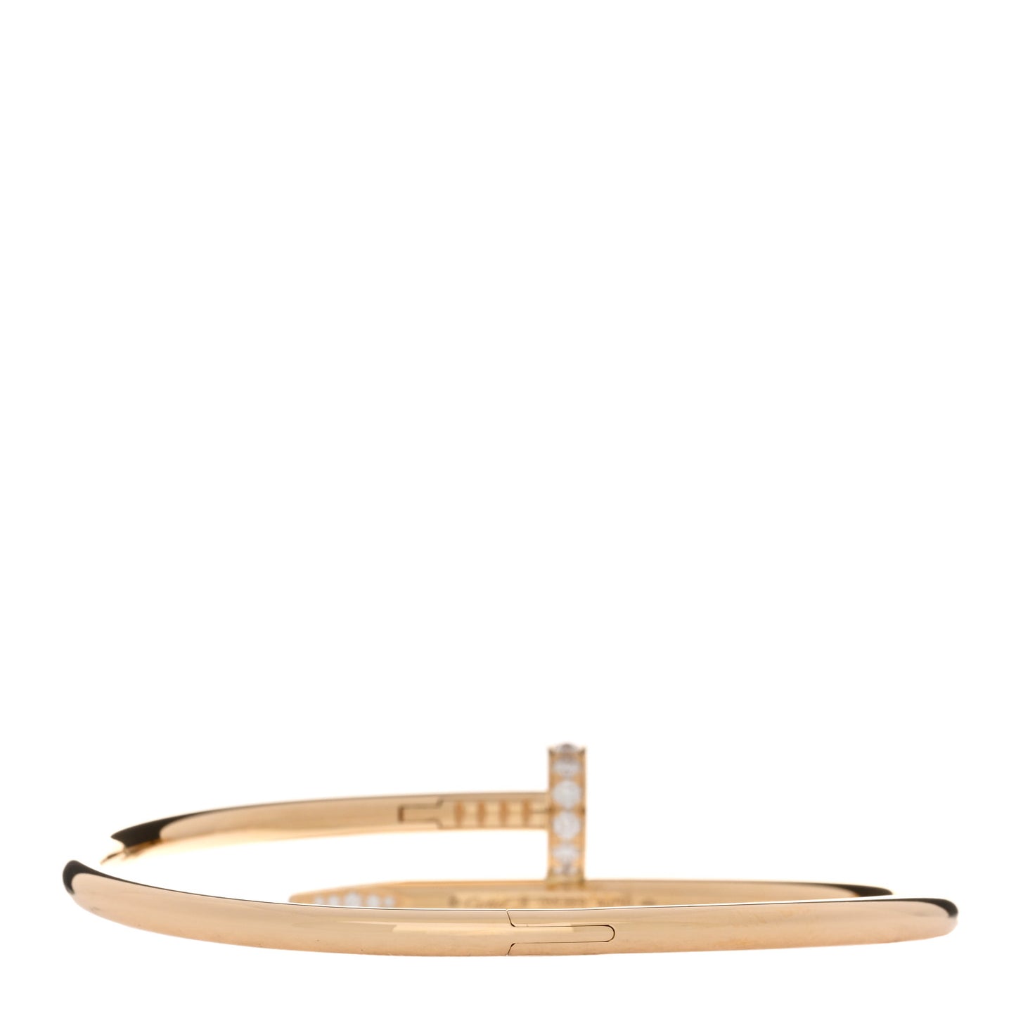 18K Yellow Gold Diamond Juste Un Clou Bracelet 18